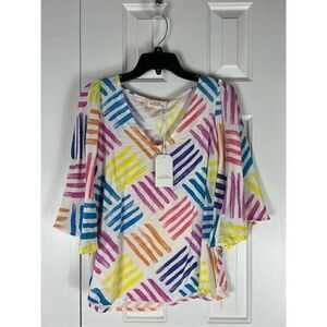 NWT Emily Wonder Womens Blouse Size M